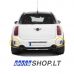 Mini Countryman F60 galinio bamperio grotelių apdaila